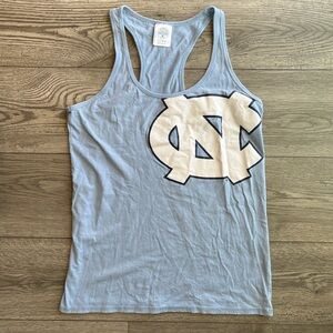 Rivalry Threads Women’s UNC Chapel Hill Logo Tank Top Carolina Blue Size Large